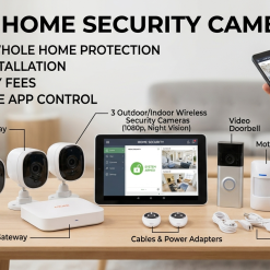 Smart Home Security Camera Kit – Advanced Home Protection