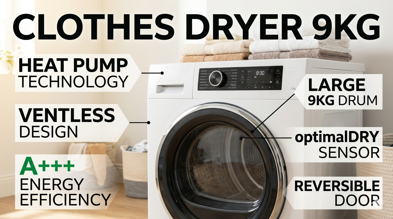 Clothes Dryer 9kg
