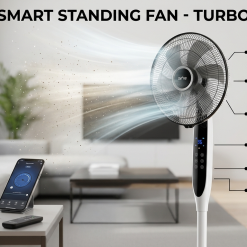 Smart Standing Fan Turbo