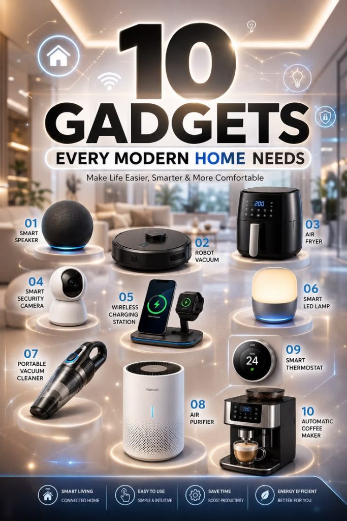 Smart Living Appliances That Improve Everyday Comfort